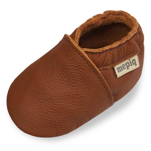 Krabbelschuhe Baby Lauflernschuhe lederpatschen Jungen Mädchen Weicher...