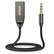 ZOACHII Aux Bluetooth 5.4 Adapter, Hands-Free Calls and Wireless Music Streaming for Car Home Stereo Speaker Amplifier Audio System