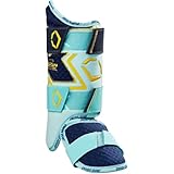 EvoShield Stmnt-Srz Julio Rodriguez Limited Edition Leg Guard Light Blue/Navy Right