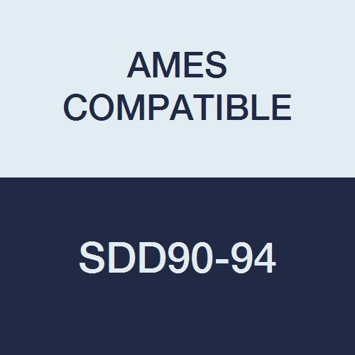 Étiquettes à code couleur SDD90-94 vertes de 3,8 x 4,4 cm en Mylar