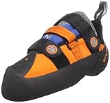 evolv Men's Shaman Climbing Shoe,Orange/Blue,10 M US