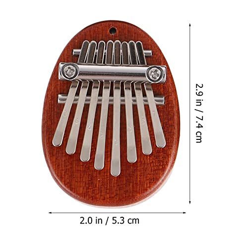 BIENKA 4 Ensembles Mini Kalimba Pouce Piano Bois 8 Touches Doigt Piano Portable Marimba Musical Petit Mignon Kalimbas… - Les Beatles, Paul McCartney, John Lennon, RIngo Starr, George Harrison BIENKA 4 Ensembles Mini Kalimba Pouce Piano Bois 8 Touches Doigt Piano Portable Marimba Musical Petit Mignon Kalimbas… – Image 3