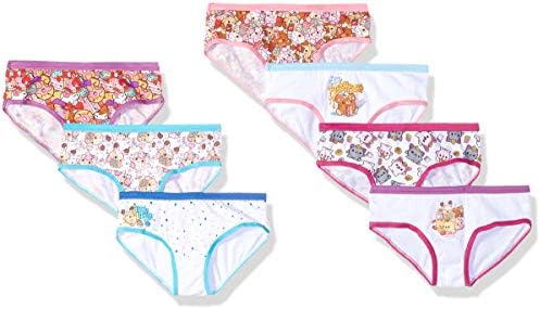 Smooshy Mushy Girls 7-Pack Panties Or 5-Pack with Toy in Box