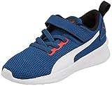 PUMA Unisex Baby Flyer Runner V Inf Sneaker, Sailing Blue White, 26 EU