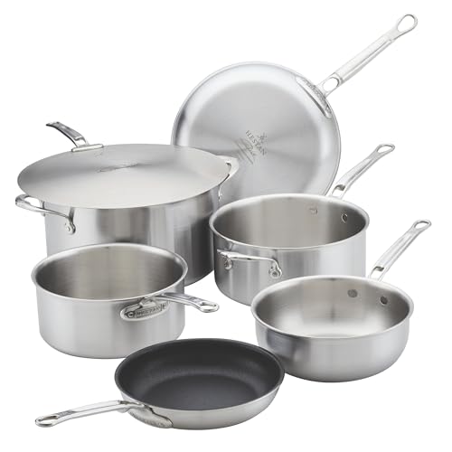 Image of Thomas Keller Insignia by Hestan - Stainless Steel 7 Piece Cookware Set, Induction Cooktop Compatible