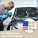Glass Polishing Kit, Yctze 100g Cerium Oxide Powder Polish Kit for Car Windscreen Glass, Restores Scratched, Removes Blade Damage, Scuffs and Water Deposits