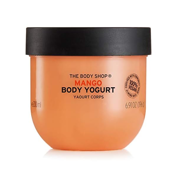 The Body Shop Mango Body Yogurt, 48hr Moisturizer, 100% Vegan, 6.91 Fl Oz