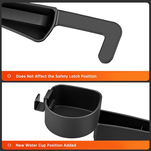Edotim Car Seat Gap Filler with Cup Holder and Hook, Car Seat Accessories by Edotim - Used condition - Image 3