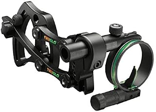 Truglo Pendulum Adjustable Bracket 1-Pin Sight .019" Black
