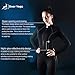 Workout Sets for Women 2 Piece Seamless Long Sleeve Yoga Outfits Active Leggings All Zippy Jacket Gym Set(Black/S)