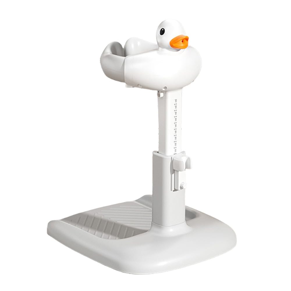 BEOSIOR Baby Shower Standing Support, Toddler Bath Seat for Stand Up Showering with AdjustableThicker Cylinder, Anti-Slip Base, Hug Tower for 8-36 Months Safety & Stable, Ideal Baby Shower Gifts