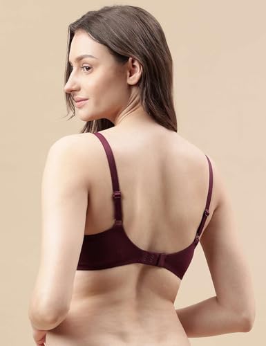 Image of Marks & Spencer NW Solid OPP Bra Berry
