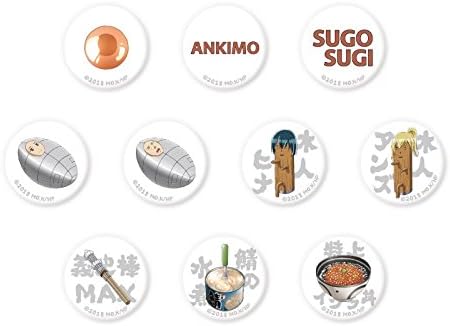 Amazon ヒナまつり 缶バッジコレクション Box商品 1box 10個入り 全10種類 アニメ 萌えグッズ 通販