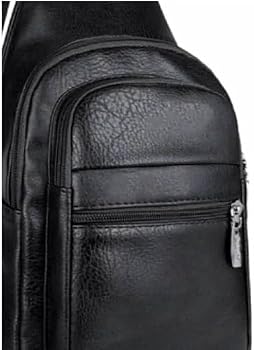 Shoulder Bag Mochila Transversal Bolsa Unisex Preto CBRN20607