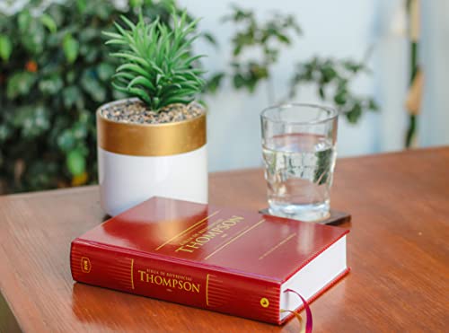 Reina Valera Revisada Biblia de Referencia Thompson, Tapa Dura, Palabras de Jesús En Rojo: Biblia Re