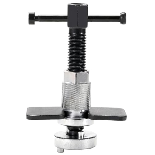 Greluma Strumento riavvolgimento del pistone della pinza freno disco,Strumento riavvolgimento pistone freno,Set strumenti il ripristino delle pastiglie freni posteriori dell'auto con maniglia destra