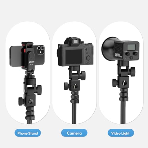 Image of ULANZI LA04 Light Stand Mount Adapter w 1 /4 inch Screw for Light Tripod
