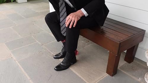 Chaps Men's Diamond Dress Crew Socks - 4 Pair Pack4