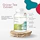Grüner Tee Extrakt 750mg - 1500mg pro Tagesdosis davon 225mg EGCG - 90 Kapseln- hochdosiert - sichere Dosierung - vegan - bioverfügbare Supplements aus Deutschland | Vitamintrend