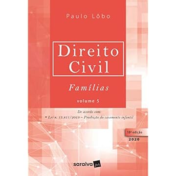 Capa do livro Direito Civil Famílias - Vol. 5 - 10ª edição de 2020: Volume 5