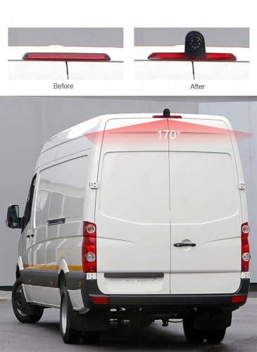 Caméra de recul feux stop Sprinter W906 vision nocturne E9 intégrée