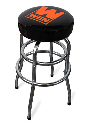 WEN 300-Pound Capacity Chrome-Plated Bar Stool
