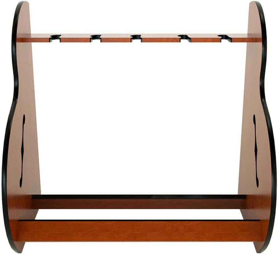 A&S Crafted Products 5 Guitar Stand for Acoustics & Electrics - The Session Standard | Nitro Safe Rack | Made in U.S.A.