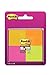 Post-It 6910SSS-YPOG-EU - Pack de 4 blocs de notas adhesivas, 47.6 x 47.6 mm, 4 colores (amarillo, rosa, naranja y verde)
