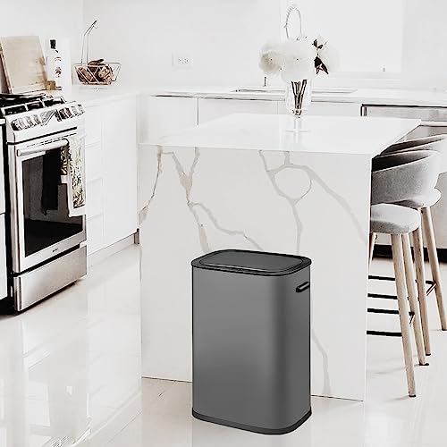 Papelera automática touchless Fashionwu de 40 L miniatura 7