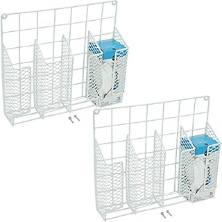 DecorRack Cabinet Door Mount Kitchen Storage Organizer Basket, Wrap Organizer Rack, Space Saving