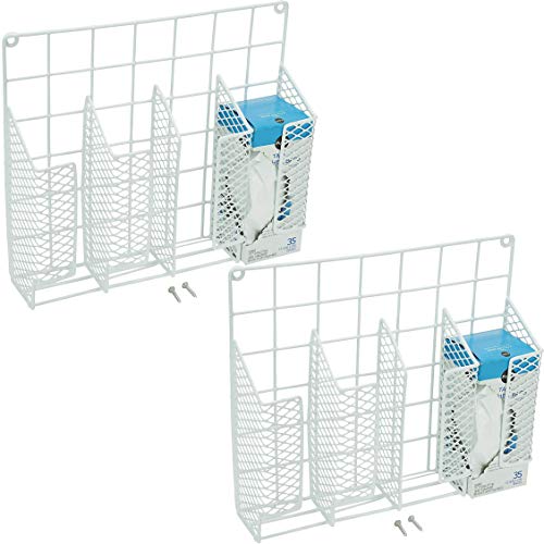 DecorRack Cabinet Door Mount Kitchen Storage Organizer Basket, Wrap Organizer Rack, Space Saving