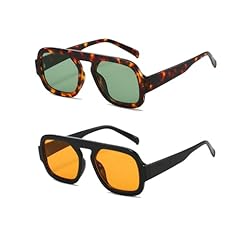 Black Orange + Leopard Green