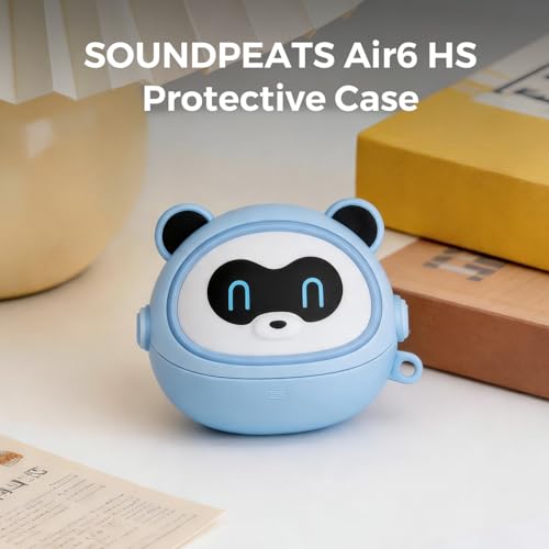 SoundPEATS Protective Case for Air6 HS Wireless Earbuds, Blue by SoundPEATS - Used condition - Image 3
