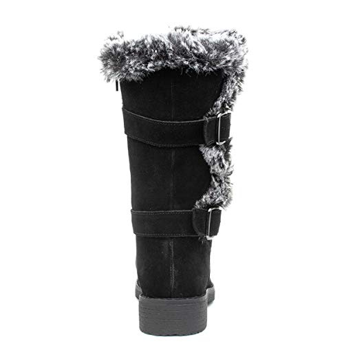 Hush Puppies Women's Megan Mid Calf Boot, Black, 7 UK - Image 4