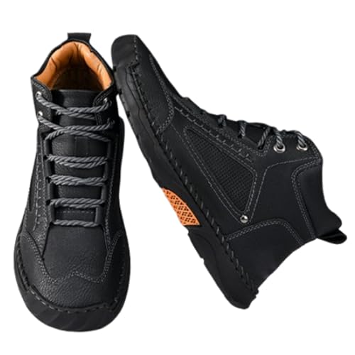 Sawbehind Mens Boots,Sawbehind Men'S Comfortable Handmade Leather Boots