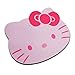 Produktbild Hot Sale Hello Kitty Cute Computer Mouse Pad Anti-slip MousePad Pink Black Color for PC Laptop Wholesale Price@1