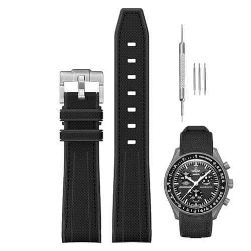 [Sibehill] vxg 20mm Omega X Swatch IKXEHb` pVRvoh o[xgyOmega X Swatch MoonSwatch SpeedmasterɑΉz