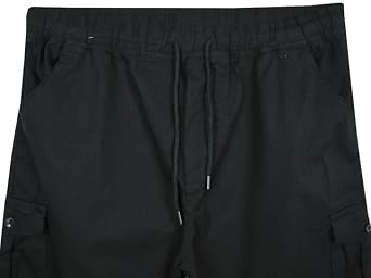 Kargo Cepli Büyük Beden Likralı Jogger Pantolon
