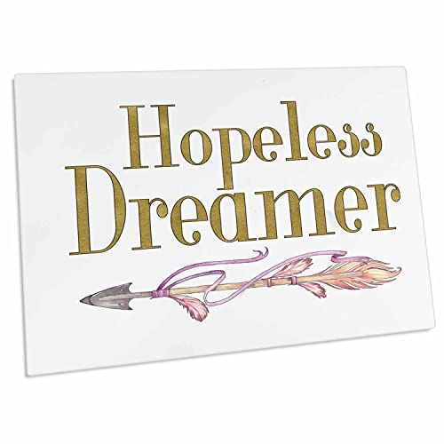 3dRose Hopeless Dream Desk Pad 58.4x40.6 cm miniatura 1