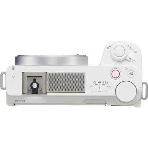 Image of Sony Alpha ZVE10 II - APS-C Interchangeable Lens Mirrorless Content Creators' Camera - White - Body Only (Value Bundle)