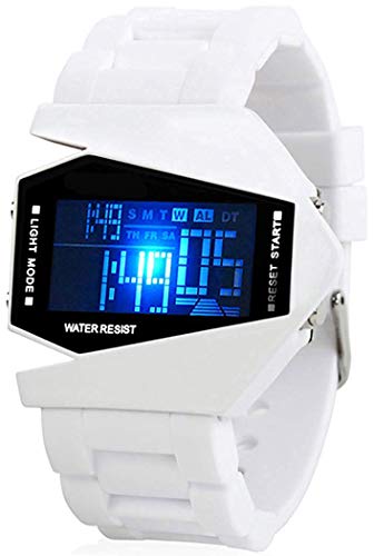 MASTOP Unisex Digital Sport Watch Multi Function Waterproof LED Electronic Quartz Silicone Watches for Student