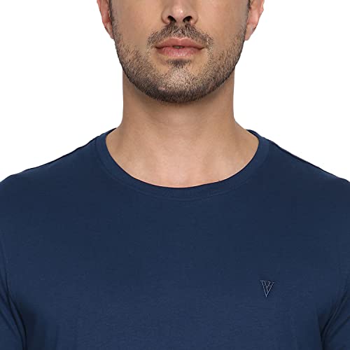 Image of Van Heusen Men's Cotton Regular Fit T-Shirt