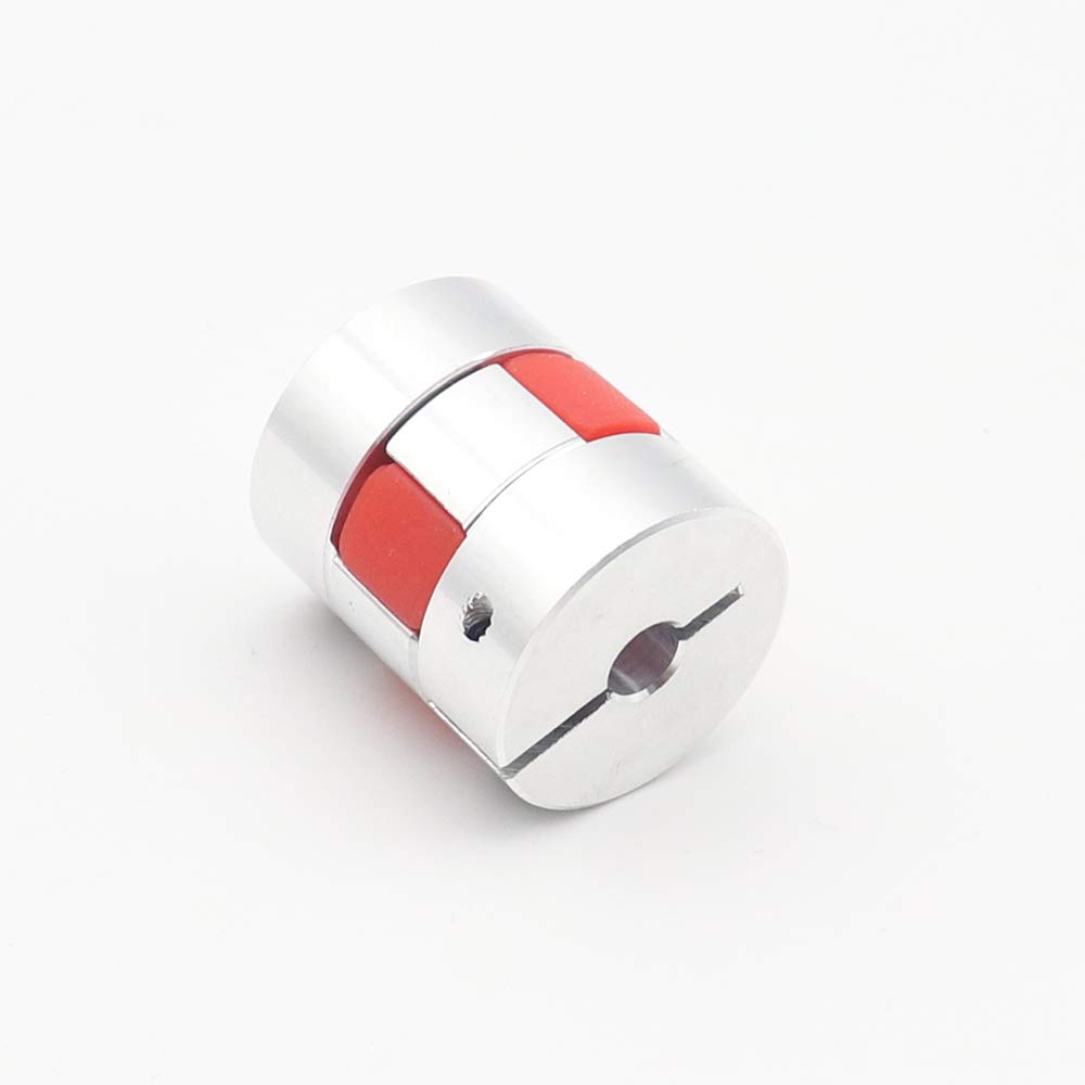 Kuppler 4pcs Aluminium Flexible Wellenkupplung D25 L30 8x10mm for Motorverbinder YIJIAN