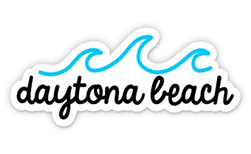 Squiddy Daytona Beach - Vinyl Sticker Decal for Phone, Laptop, Water Bottle (2.5" Wide)
