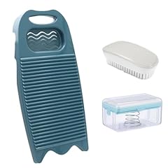 D-Navy blue+multifunctional soap dish+soft bristle brush