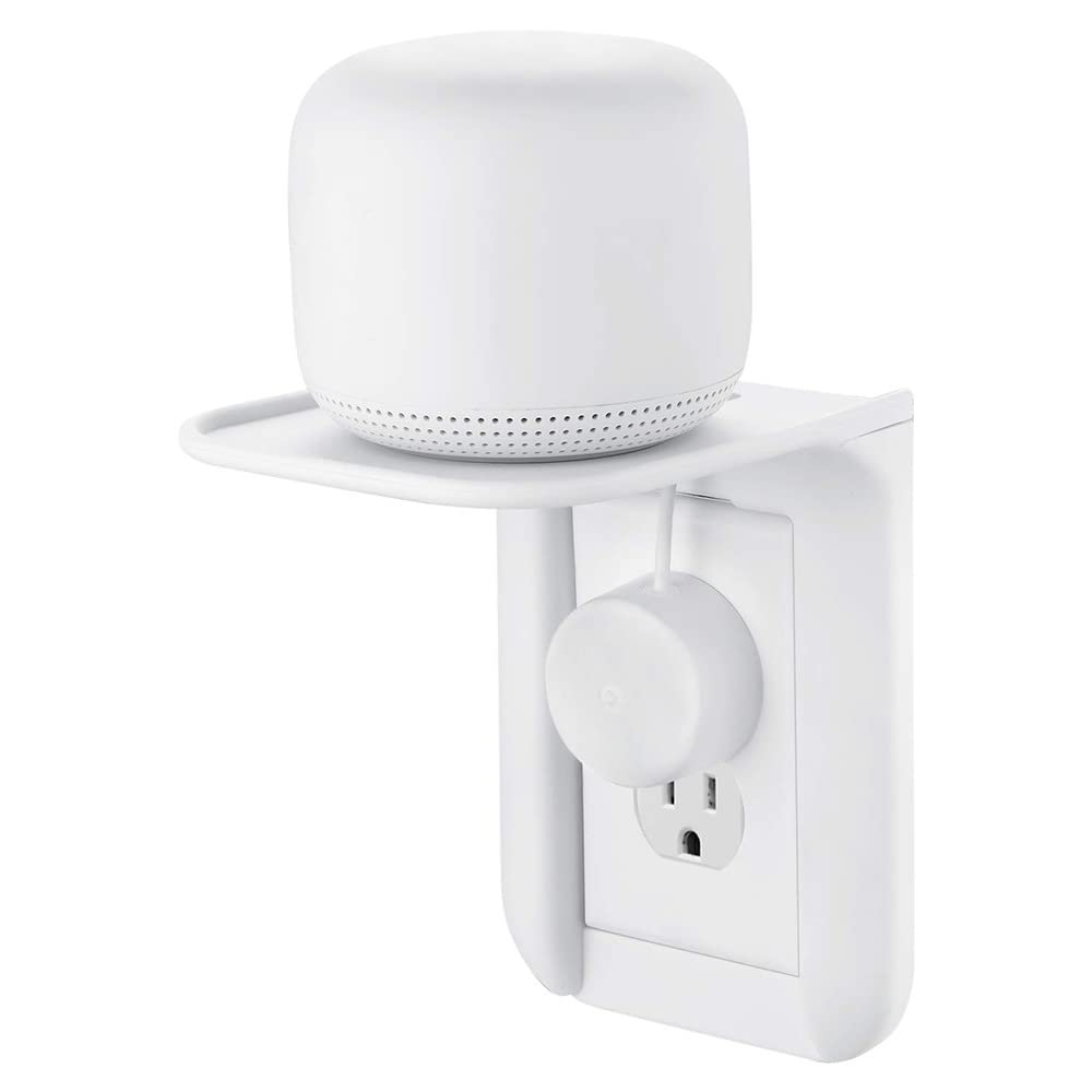 Soporte de pared universal compatible con altavoz inteligente y gestión de cables 2 piezas 8