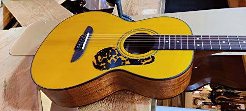 Framus Legacy FP 14 SV Parlor, guitare folk Jaune satiné - Les Beatles, Paul McCartney, John Lennon, RIngo Starr, George Harrison Framus Legacy FP 14 SV Parlor, guitare folk Jaune satiné – Image 3
