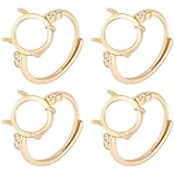 MEILLEUR CADEAU:Utilisez une bague pour fabriquer des objets artisanaux délicats à offrir aux membres de votre famille et à vos amis le jour de la Saint-Valentin, Halloween, Noël, nouvel an ou anniversaires, améliorer votre relation, ils seront heureux de les recevoir