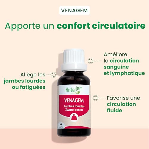 Venagem Herbalgem Complexe Jambes Lourdes BIO 2x30 ml - 2