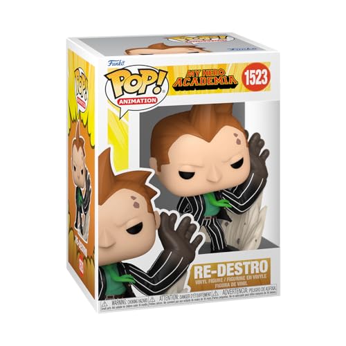 Funko Pop! Animation: My Hero Academia (MHA) - (MHA) 2 - Re-Destro - Figurine en Vinyle à Collectionner - Idée de Cadeau - Produits Officiels - Jouets pour Les Enfants et Adultes - Anime Fans